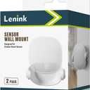 Lenink Wall Mount Compatible with Ecobee Smart Sensor, 2 Pack Smart Sensor Wall Holder Replacement Intelligent Robot Model, Not Suitable for 2nd Generation (White)