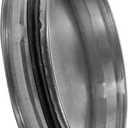 Vent Systems 6" Galvanized Steel End Cap. 6 Inch Duct Fitting Diameter. Ducting End Cup. Sewer End Cup. Steel Plug with Rubber Gasket. Dryer Duct Plug
