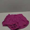 ATTRACO Women Swim Shorts Side Split Swim Trunk 2 in 1 Board Shorts with Pockets Swim Bottom (Small, 3-purple)