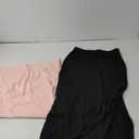 3 Pack: Women's Ribbed High Waisted Maxi Skirt with Side Slit - Casual Long Pencil Skirt, Size: Small