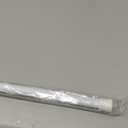 No Sectional Assembly Tension Curtain Rod 56-104 Inch, 1" Diameter Spring Long Adjustable Shower Curtain Rods for Bathroom Windows Closet No Drilling No Rust, White