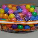 Vanland Ball Pit Balls for Baby and Toddler Phthalate Free BPA Free Crush Proof Plastic - Multicolored Pit Balls in Reusable Play Toys for Kids with Storage Bag
