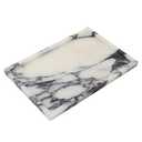 Adolif Marble Vanity Tray, Rectangle Stone Vanity Trays for Perfume, Cosmetics, Jewelry, Candle, 12 x 8 Inch