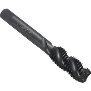 uxcell Spiral Flute Thread Taps 1/2-13 UNC H2 Machine Threading Tap Bit, Nitrided Coated Screw Tapping Repair Tool, M2 High-Speed Steel (HSS6542)