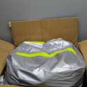 YOLENY 30'-33' Travel Trailer RV Cover, 300D Windproof Rip-Resistant Anti-UV Camper Cover with Jack Cover Storage Bag Repair Patches and Tire Covers