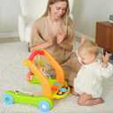 Move2Play, 4-in-1 Baby Play Mat & Activity Center Gym | Walker | Infant Present for Tummy Time | Birthday Gift for 3, 4, 5, 6, 7, 8, 9, 10, 12 + Month Old Boys & Girls (Yellow) (Giraffe)