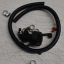 3-Way Petcock Tank Fuel Shut-off Valve Switch 7052161 Replacement for Polaris ATV Sportsman 335 325 330 400 500 600 700, with Plastic Knob, Fuel line,2530009 Fuel Filter