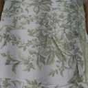 Laura Ashley - Twin Quilt Set, Reversible Cotton Bedding with Matching Sham, Lightweight Home Decor for All Seasons (Bedford Green/Off-White, Twin)