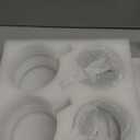 CNGLASS 16oz Double Walled Glass Coffee Mugs(4-pack),Large Clear Coffee Cups with Handle,Glass Espresso Mugs for Latte,Cappuccino,Tea