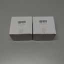 2 x 3/4 Inch Self Standing Rubber Cane Tips, Heavy Duty Non Slip Quad Base Walking Cane Tips, Durable 4 Prong Cane Tip Replacement, Rubber Tips for Canes and Walking Sticks, Cane Accessories for Seniors (Black)