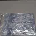 Zipcase 4 Pack Stain, Water and Kitty Scratch Resistant Clear Dining Chair Covers/ Slipcovers Chair Protector Waterproof PVC Material, 17”D x 18”W x 4”H with Adjustable Belt Strap, Set of 4