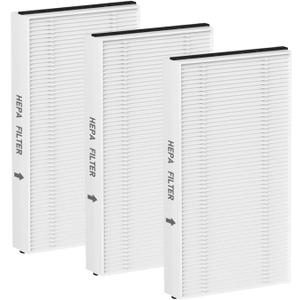 3 Pack FV10VE1 Dust Air Filter Replacement Compatible with Panasonic Models FV10VE1, FV-10VE1, FV10VEC1, FV-10VEC1, Remote Control Extenders