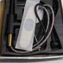 OWOFAN Black Kitchen Faucet with Pull Down Sprayer Stainless Steel Single Handle Pull Out Spring Sink Faucets 1 Hole Or 3 Hole Dual Function for Farmhouse Camper Laundry Utility Rv Wet Bar