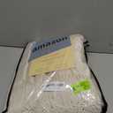 CUDDLE DREAMS Silk Throw Blanket with Hand-Knotted Fringe, Natural, Soft & Breathable (Ivory)