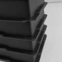 6 Pack Bed Risers 6 inch Heavy Duty, Oversized Furniture Risers, Extra Wide Bed Lifts Risers for Table, Sofa, Dorm Twin XL, Couch, Desk, Bed Frame Risers Supports Up to 6,500 Lbs