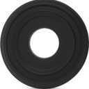 Ceiling Medallions for Light Fixtures, 12.2" OD X 3.9" ID PU Ceiling Light Medallion Black Ceilings Fan Cover Medallion for Lights Fixture Ceilings Lights Cover Plate for Fixtures Fans