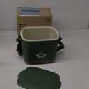 6 QT Insulated Cooler Box for Ice Beverage Food Storage Portable Ice Chest for Camping Picnic Tailgate Outdoor Use Chiller Caja Enfriadora Porttil para Camping (Green)