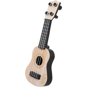 Kisangel Ukulele Toys for Kids - Mini 4-String Guitar Model Music Enlightenment Instrument for Ages 3-5 Fun and Educational Present