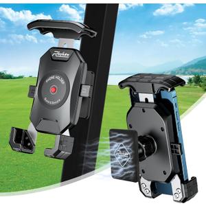 Roykaw Golf Cart Magnetic Phone Holder Mount Compatible with EZGO/Club Car/Yamaha, Compatible with iPhone/Galaxy/Google Pixel, Ultra Strength Magnet/360 Rotatable/One-Handed Pick & Place