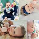 Teether Baby Teething Toy Rabbit Egg Rattle Toy Teething Pain Relief for Babies Boys Girls - Pink