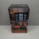 Dual-Head Electric Citrus Juicer, Lemon Squeezer with Power Cord and Cleaning Brush, 1-Button Automatic Juicer Machine for Orange, Lemon, Lime, Easy to Clean & Use, Built-in Cutter(Black)