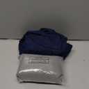 Cot Sheet 31" x 75"(2 Pack), Cot Fitted Sheet Ultra Soft and Breathable Snug Fit for Narrow Twin Mattress/Camp Bunk Beds/RVs Bunk/Guest Beds/Army Cots/Trifold Mattress Navy and Grey, Sheet Only (Small Single)