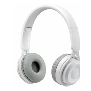 iLive Driver Built-in Microphone Aux In and On-Ear Controls Wireless Headphones - White