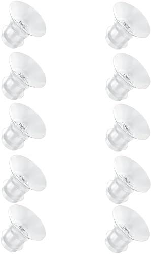 Flange Inserts 19mm for Medela,Spectra 24mm Shields/Flanges,Compatible with Momcozy S12 Pro/S9 Pro/S9/S12 Wearable Breast Pump,Reduce 24mm Nipple Tunnel Down to 19mm,10PCS