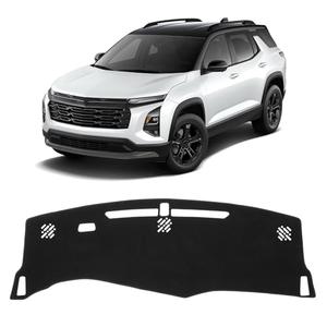 KUST Black Dash Cover for Chevrolet/Chevy Equinox 2025 2026 (Not fits for Equinox EV) Polyester Dashboard Cover Non-Slip Interior Accessories for Equinox Custom Fit Dash Mat No Glare