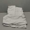 ANRABESS Womens 2 Piece Outfits Sweatsuits Oversized Zip Up Sweatshirt Jogger Sweatpants Tracksuit Sweat Lounge Matching Set (Medium, White)