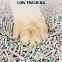 PETKIT Mixed Cat Litter Fast Clumping, Flushable, Ultra Absorbent, 100% Natural Ingredients Litter, Water Dissolvable, Really Dust-Free, Low Tracking Bentonite Tofu Litter (7.9lb2 Bags)