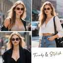 OPTOFENDY Reading Sunglasses for Women Classic Full Lens Sun Readers UV400 Outdoor Sunglasses (Tortoise)