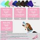 AOFITEE Large Dog Cone - Soft Dog Cone Stop Licking, Adjustable Extra Large Cones Dogs for Wound Healing, Pet Elizabethan Cones Collar After Surgery, XL Fabric Pet E-Collar, BluePink X-Large