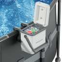 Original Since 2023 Pool Cooler, Insulated Cooler Hard Cooler with Handle for Above-Ground Pools, Keeps Ice for up to 3 Days, Portable Poolside Cooler Swimming Pool SPA Accessories
