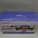 95Kpa Powerful Precision Pro Vacuum Sealer, with Double Heat Seal & Double Pump, Easy-Lock Handle, 10-in-1 Vacuum Sealer Machine for Food with Bags Storage, Built-in Cutter, Silver Gray