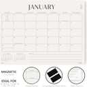 Jotsome Magnetic Calendar for Refrigerator 2026-2027