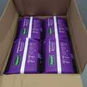Depend Underpads, Disposable Incontinence Bed Pads for Adults, Slip Resistant, 36"x 21", 48 Count (4 Packs of 12)