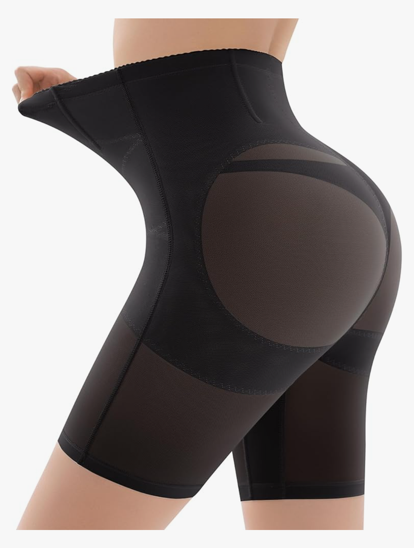 Shapewear for Women Tummy Control, Butt Lifting High Waisted Body Shaper Shorts Under Dresses Thigh Slimmer Size XL