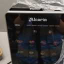 Alcarin Ice Cream Maker with 3 Pints(Not Freezer) Homemade Slushie Gelato Yogurt Sorbet Frozen Treat Machine 10 Pre-set Program Respin & Mix-in