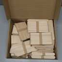 WISYOK 1500 PCS Wooden Popsicle Sticks for Crafts, 6 Inch Wood Craft Sticks, Wide Lollipop Sticks, Treat Sticks Ice Pop Sticks for Creative Designs or Children Education, Home Art Projects