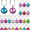 Outus 24 Sets of Cat Bells for Cat and Dog Collar Pendant Pet Bell Pet Pendant Accessories (Mixed Color)