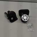 Suitcase Wheels, 1 Pair Luggage Wheels DIY A65 for Suitcase Replacement Accessory