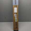 Persilux Cordless Zebra Blinds for Windows (33" W x 72" H, White) Light Filtering Zebra Shades for Indoor Windows, Sheer Shades Thermal Insulated Blinds with Upgraded Cassette, Window Shades for Home