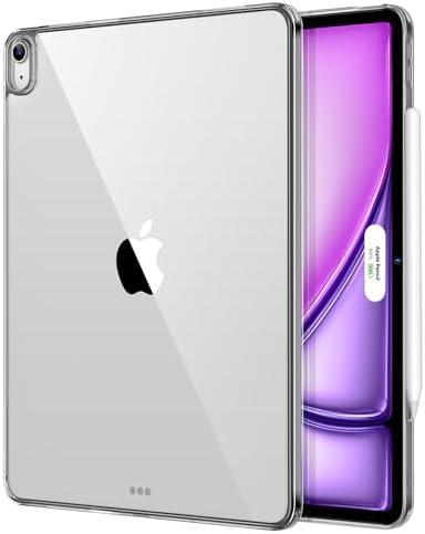 ESR for iPad Air 13 Inch Case M3/M2 (2025/2024), Thin and Lightweight, Shock and Drop Protection, Yellowing Resistant, Hard Back, Supports Pencil Pro and Pencil(USB-C), Classic Series, Black Clear