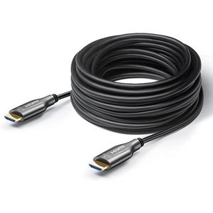 Fiber Optic HDMI Cable 100 Feet, HDMI 2.0, 18Gbps, Supports 4K@ 60Hz, 4:4:4/4:2:2/4:2:0, HDR10, Dolby Vision, HDCP2.2, ARC,3D,Slim and Flexible