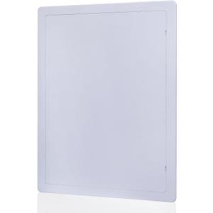 Suteck Plumbing Access Panel for Drywall Ceiling 12 x 16 Inch Reinforced Plastic Wall Access Doors Removable Hinged White