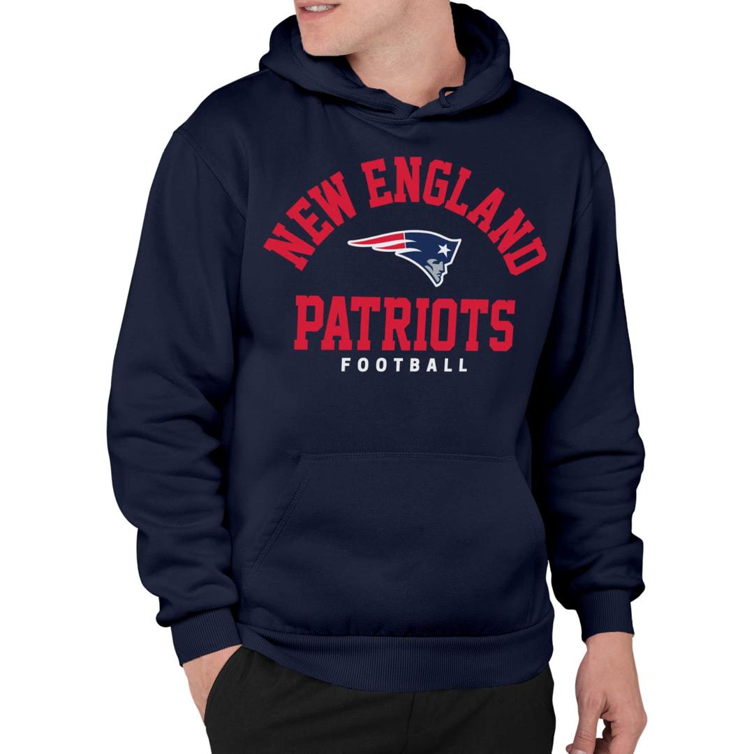 Unisex New England Patriots Hooded Sports Sweatshirt ,  L