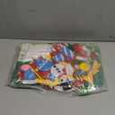 Jollylife 3ft DIY Felt Christmas Tree Set + Snowman Advent Calendar - Xmas Decorations Wall Hanging 33 Ornaments Kids Gifts Party Supplies