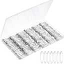 Mr. Pen- 500 Pack Safety Pins, 1.5 Inch, Nickel Plated Steel, Rust Resistant, Small Size, Bulk, for Clothes, Crafts, Pinning, Sewing, Art (Silver)