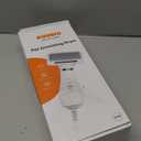 2-in-1 Dog Dryer with Slicker Brush for Small Dogs and Cats, Pet Hair Dryer, Dog Blow Dryer for Grooming with 300 Watts, 75-85 dB, Adjustable Temperature, Overheat Protection